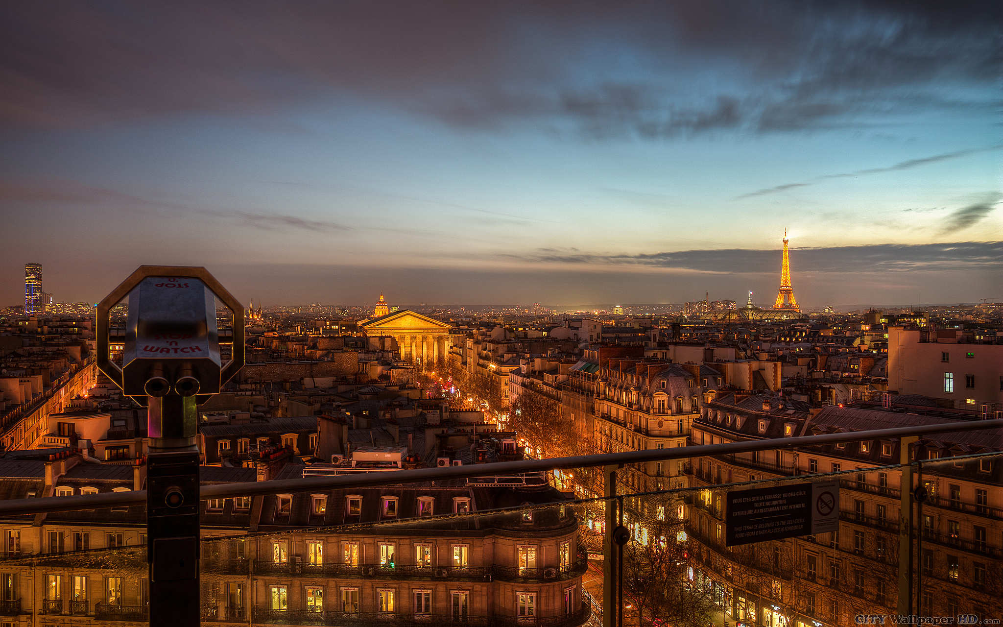Wonderful views of Paris. HD wallpapers cities in the world for a laptop.  Paris, France, Ile-de-france.