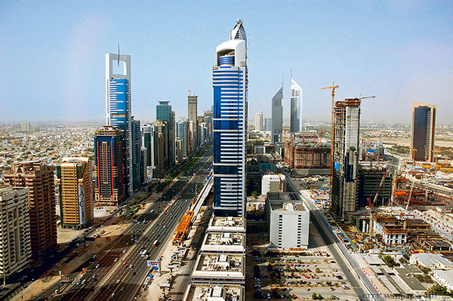 Belle Dubaï. HQ Widescreen Les paysages urbains pour votre