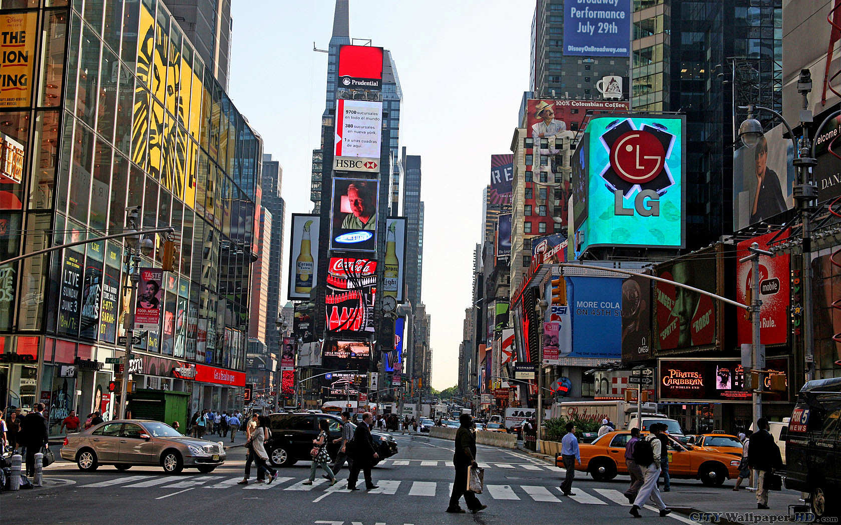 Times Square wallpaper. Extensive photographs of cities for android. New  york, United States, Manhattan.