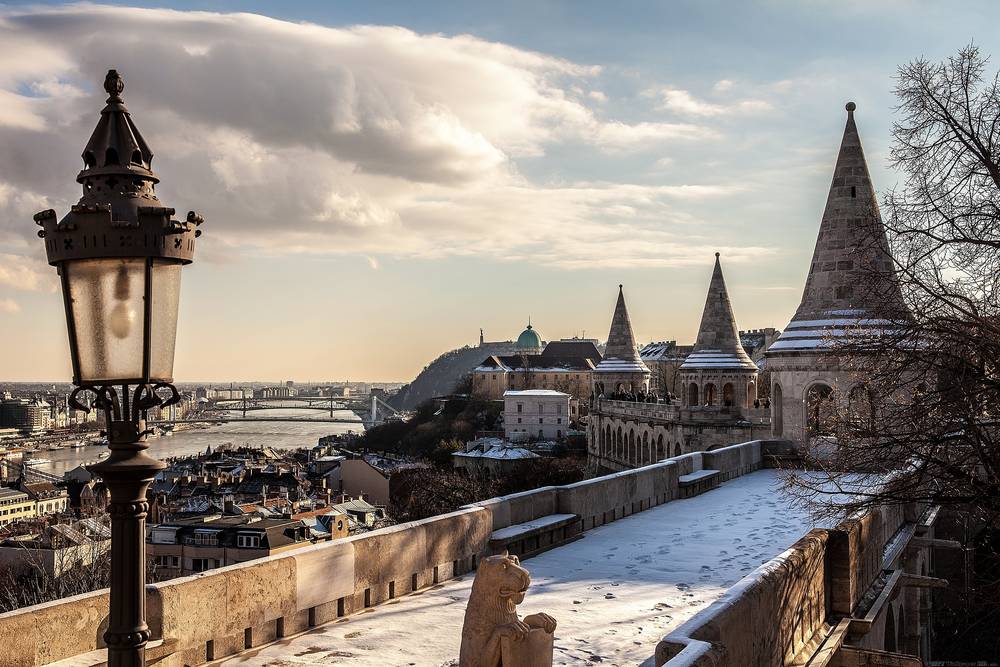 Great view of Budapest.