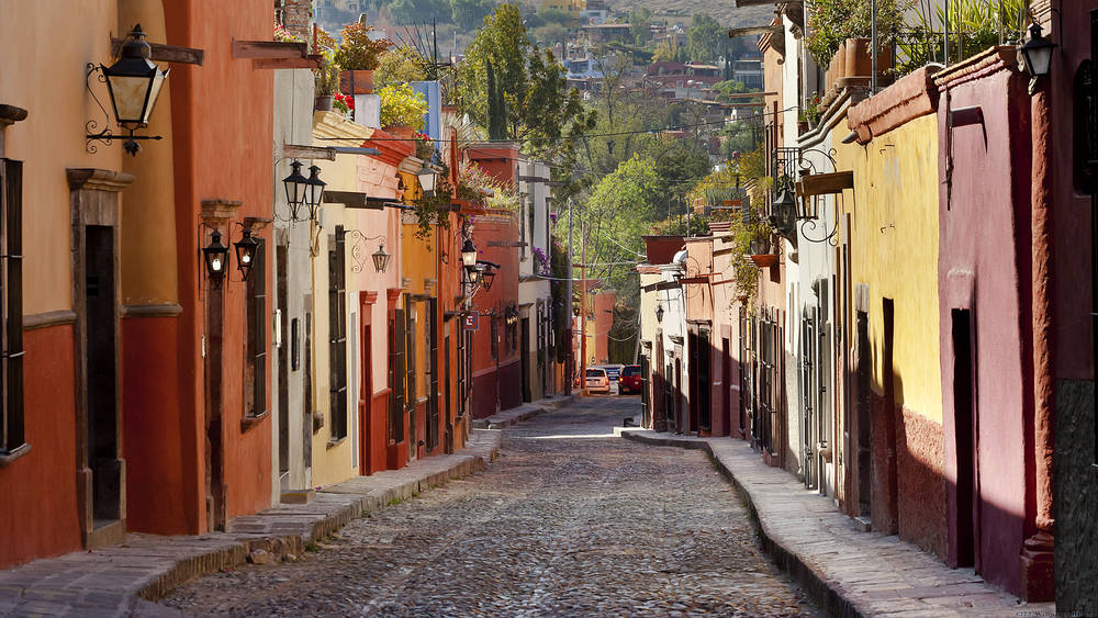 Les rues de Mexico.