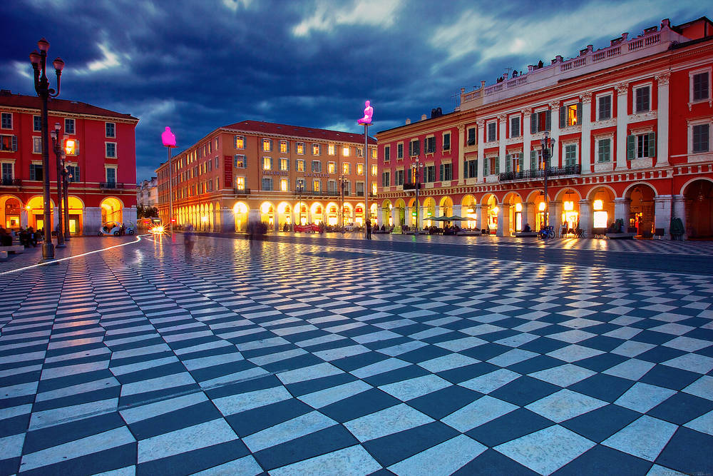 Place Massena in Nice.