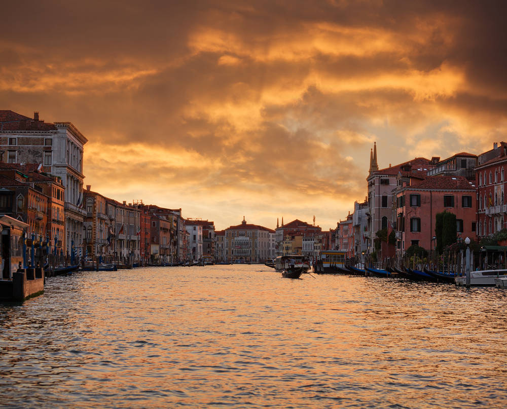 Grande Canal de Veneza.