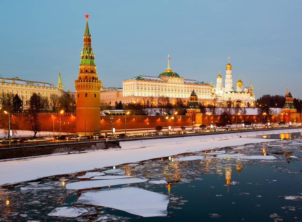 Moskauer Kreml Tapete.