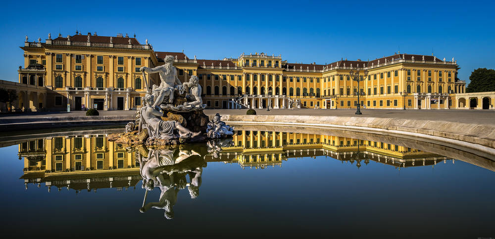 Fond d'écran Schonbrunn Palace.
