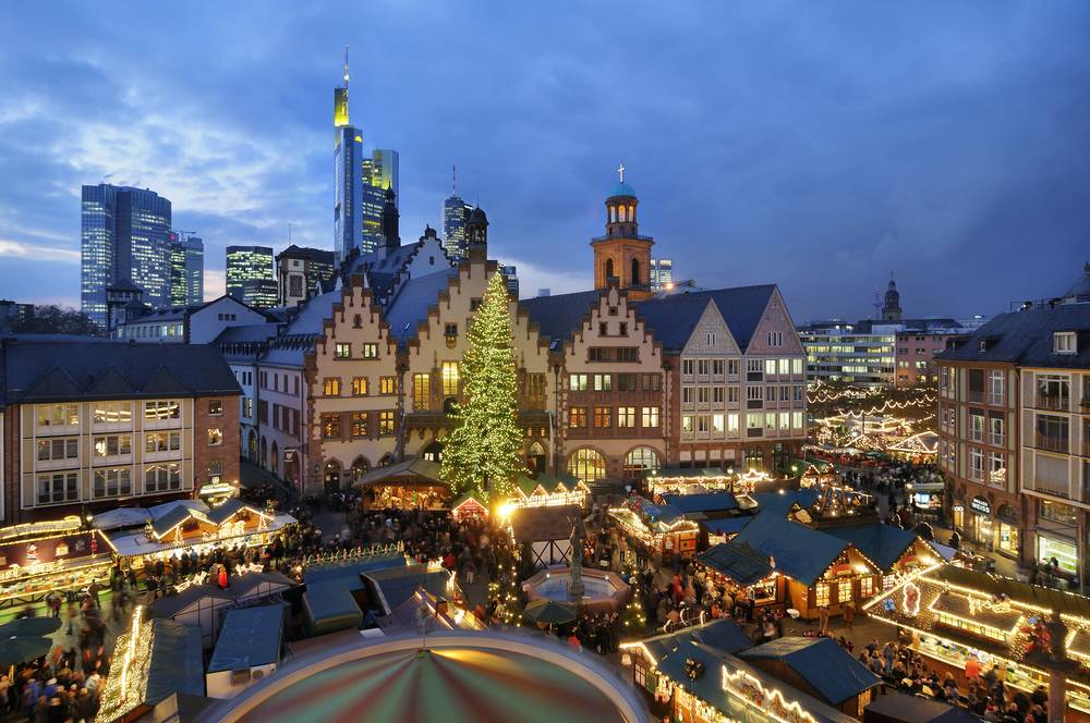 Frankfurt Weihnachtstapete.