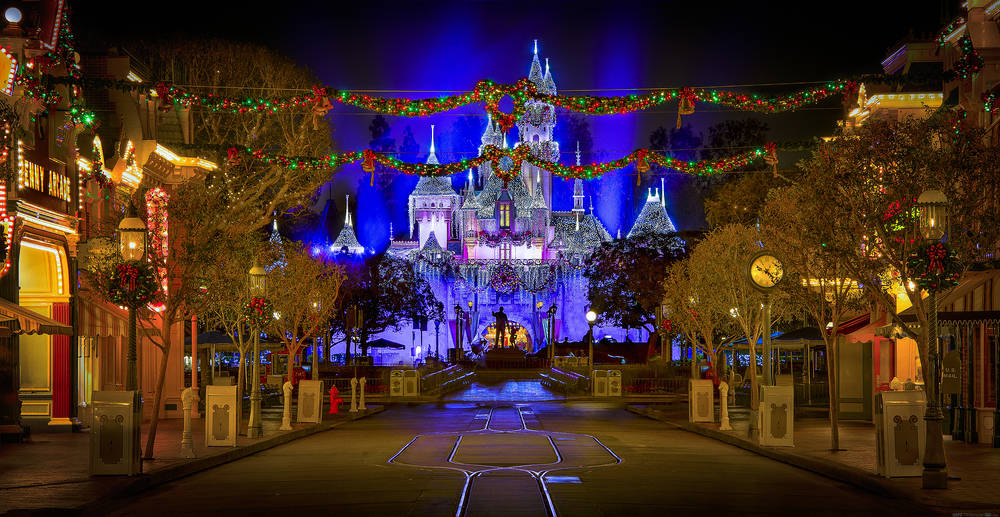 Nouvel an à Disneyland.