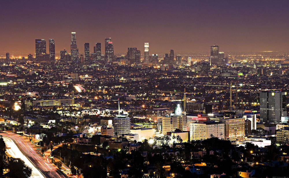 Noite Los Angeles.