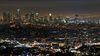 Nachtlichter von Los Angeles.
