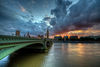 Papel pintado puente de Westminster.