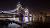 Classy leuchtenden Tower Bridge.