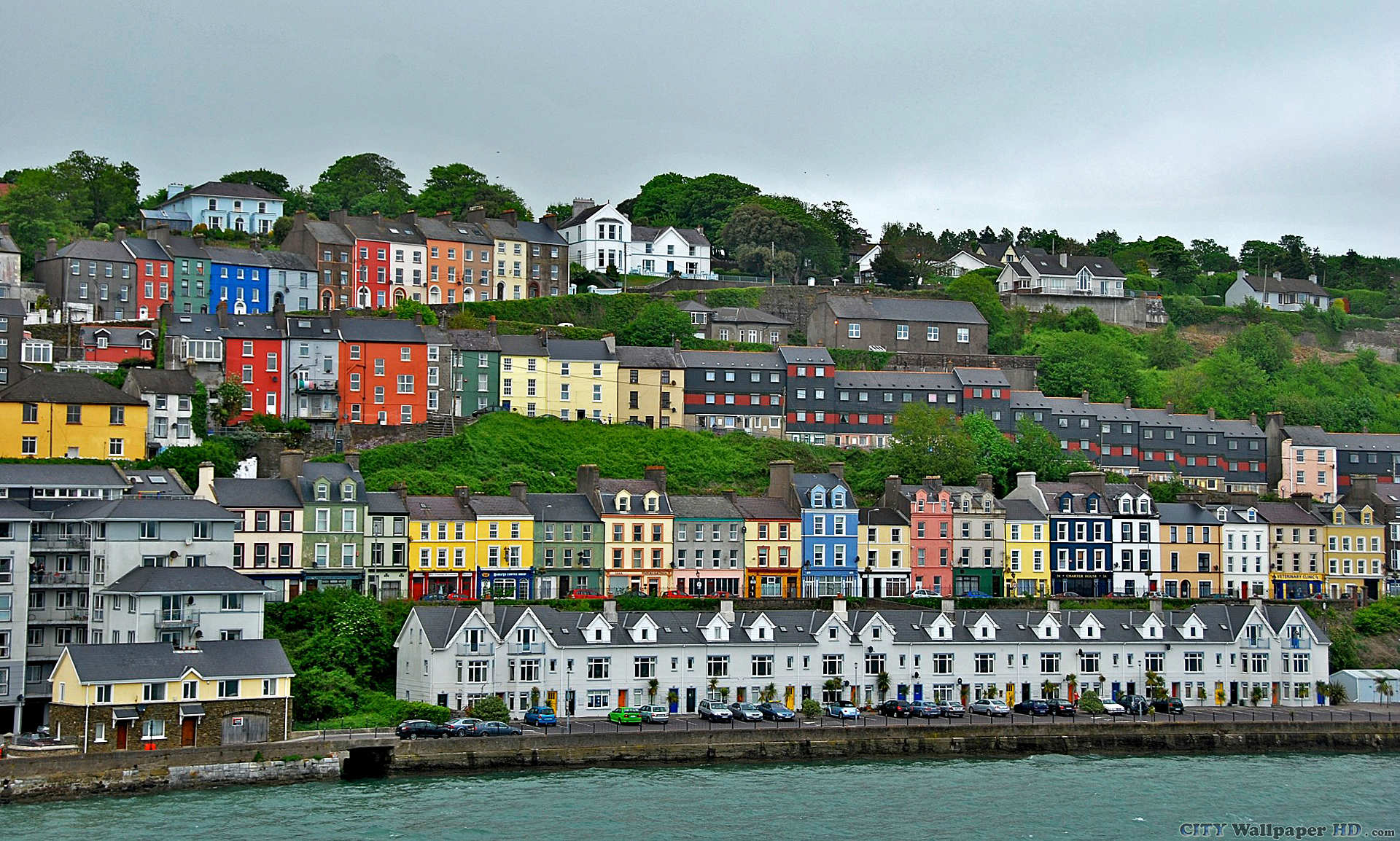 Ireland wallpaper. HD images cities in the world for free. Ireland, the  buildings, the promenade.