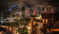 Uma visão colorida de Sydney.