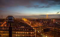 Wunderbare Aussicht auf Paris.