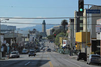 Street in Los Angeles.