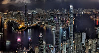 Notte Hong Kong.