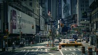 Regardez ville gratuit avec de superbes accrocheuses toutes les rues de Manhattan Times Square .