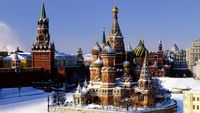 La cathédrale Saint-Basile, à Moscou.