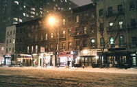 New York winter wallpaper.