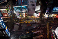 Maravillosa y encantador Times Square.